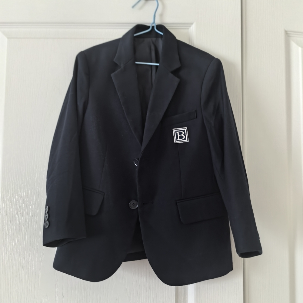 kids suit Suit jacket blazer dark blue navy uniform unisex